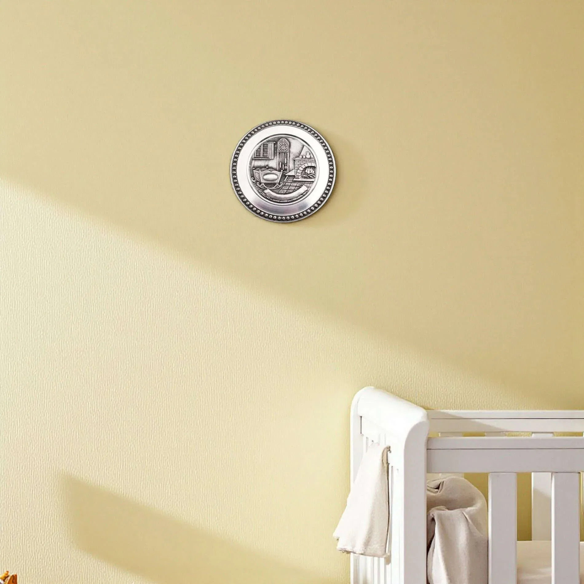 Mullingar Pewter Baby Plaque – Personalised Irish Gift - Irish Gifts