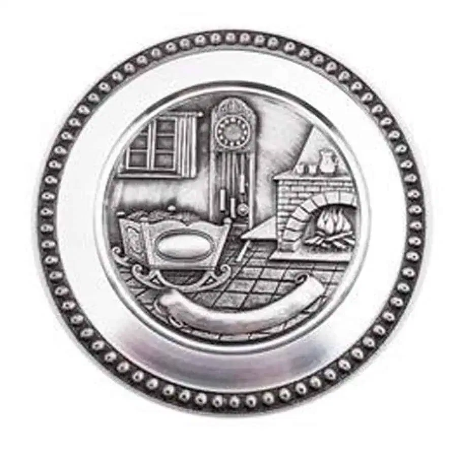 Mullingar Pewter Baby Plaque – Personalised Irish Gift - Irish Gifts - Image 1